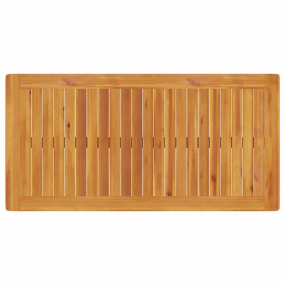 Set da Pranzo per Giardino 3 pcs Marrone