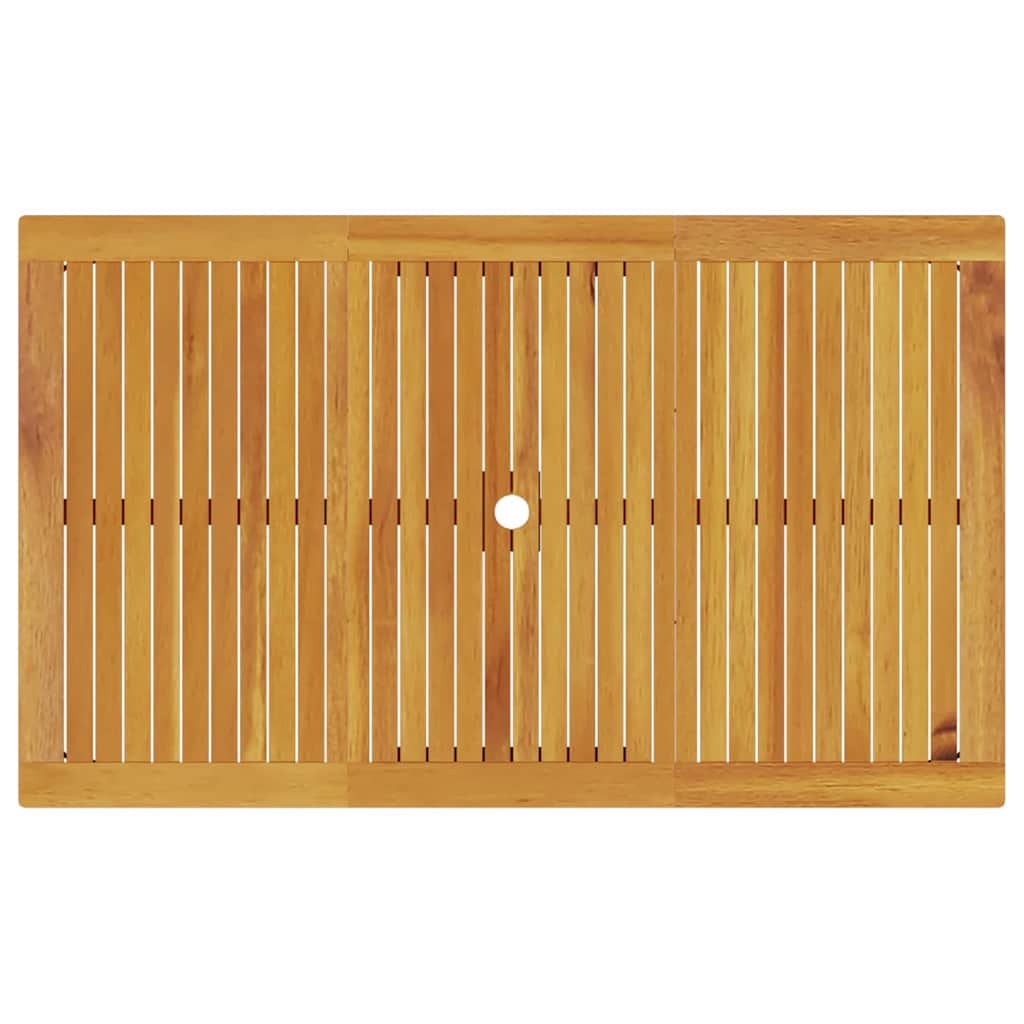 Set da Pranzo per Giardino 7 pcs Marrone | homemem39