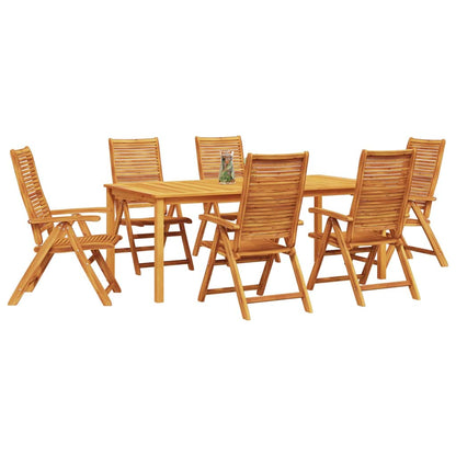 Set da Pranzo per Giardino 7 pcs Marrone | homemem39