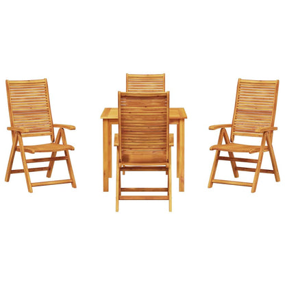 Set da Pranzo per Giardino 5 pcs Marrone
