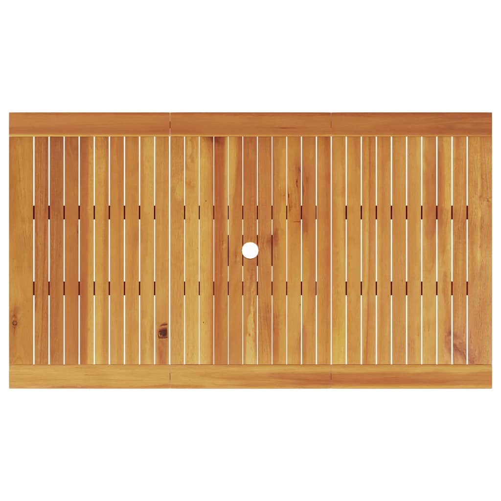 Set da Pranzo per Giardino 7 pcs Marrone | homemem39