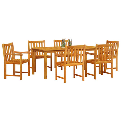 Set da Pranzo per Giardino 7 pcs Marrone | homemem39