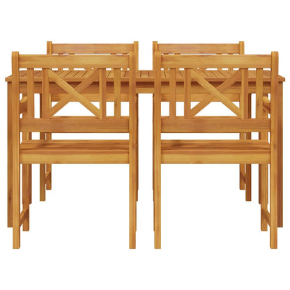 Set da Pranzo per Giardino 5 pcs Marrone | homemem39