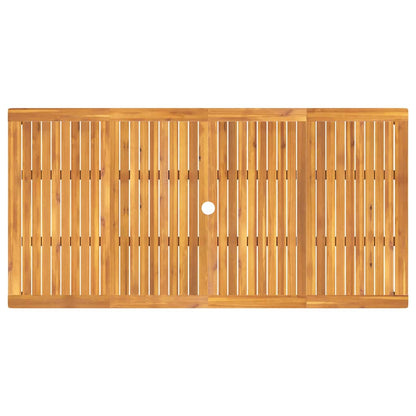 Set da Pranzo per Giardino 9 pcs Marrone | homemem39
