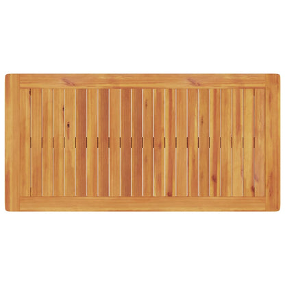 Set da Pranzo per Giardino 3 pcs Marrone