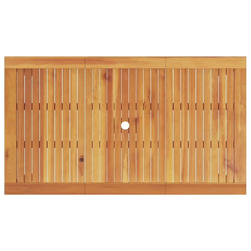 Set da Pranzo per Giardino 7 pcs Marrone | homemem39