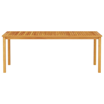 Set da Pranzo per Giardino 7 pcs Marrone - homemem39