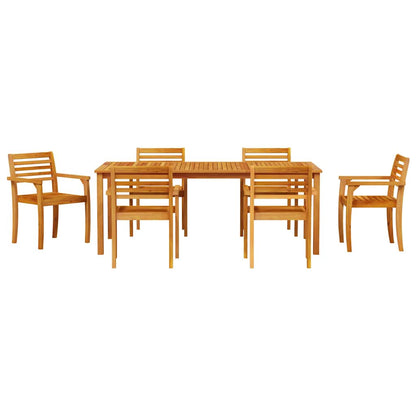 Set da Pranzo per Giardino 9 pcs Marrone - homemem39