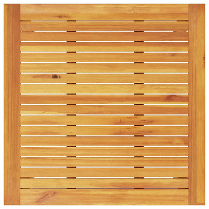 Set da Pranzo per Giardino 3 pcs Marrone - homemem39