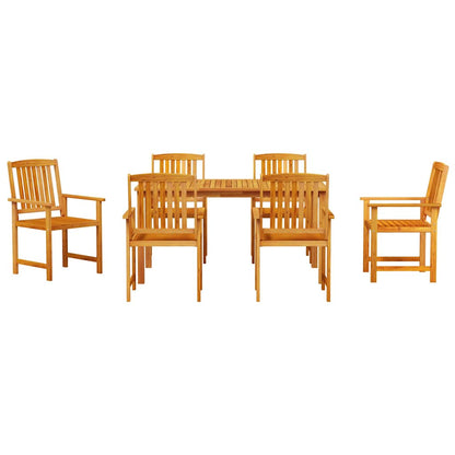 Set da Pranzo per Giardino 5 pcs Marrone