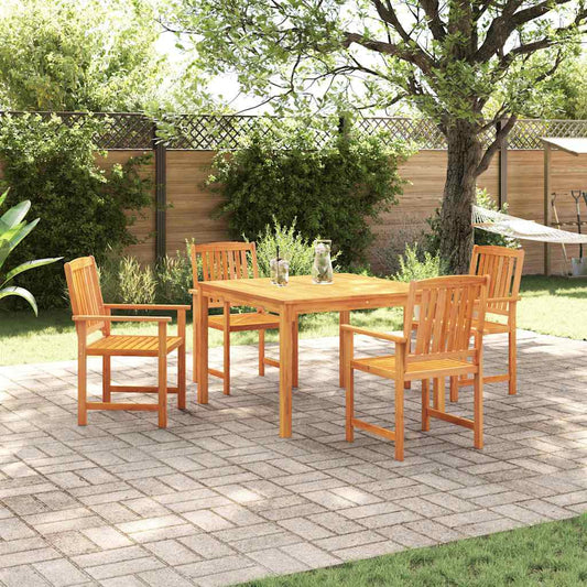 Set da Pranzo per Giardino 5 pcs Marrone | homemem39