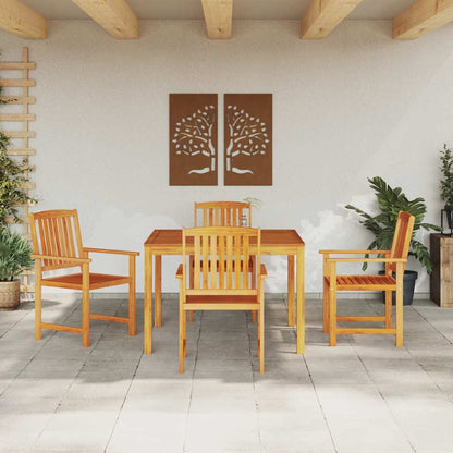 Set da Pranzo per Giardino 5 pcs Marrone | homemem39