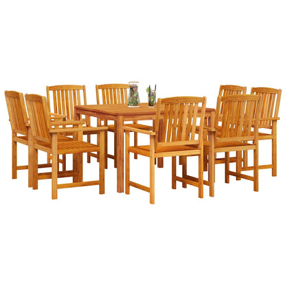Set da Pranzo per Giardino 9 pcs Marrone | homemem39