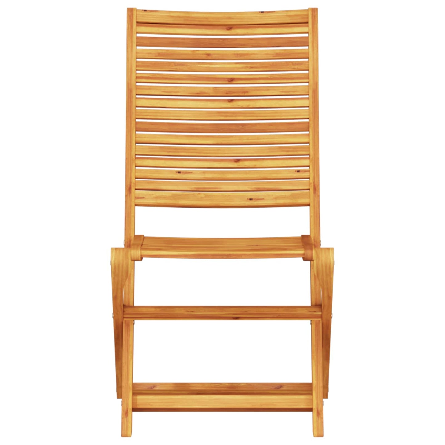 Set Bistro Pieghevole 3 pcs Marrone Legno di Acacia Massello | homemem39