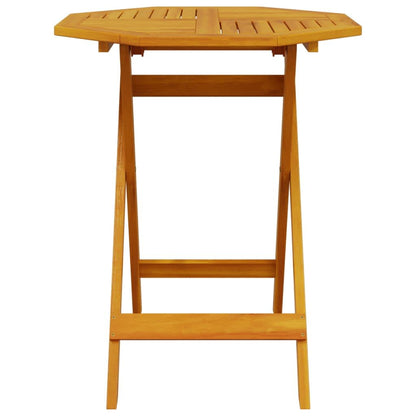 Set Bistro Pieghevole 3 pcs Marrone legno massello di acacia - homemem39