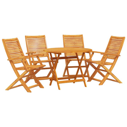 Set da Pranzo per Giardino 5 pcs Marrone | homemem39