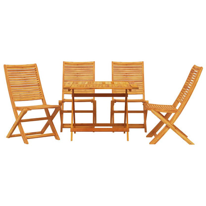 Set da Pranzo per Giardino 5 pcs Marrone | homemem39