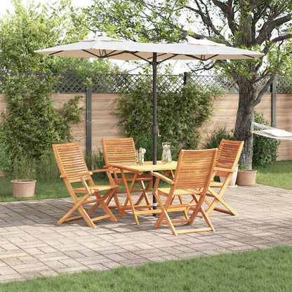 Set da Pranzo per Giardino 5 pcs Marrone