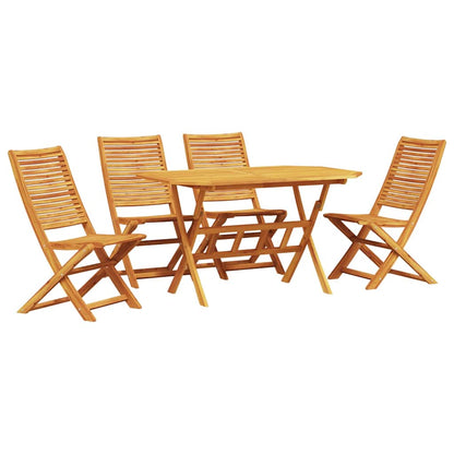 Set da Pranzo per Giardino 5 pcs Marrone | homemem39
