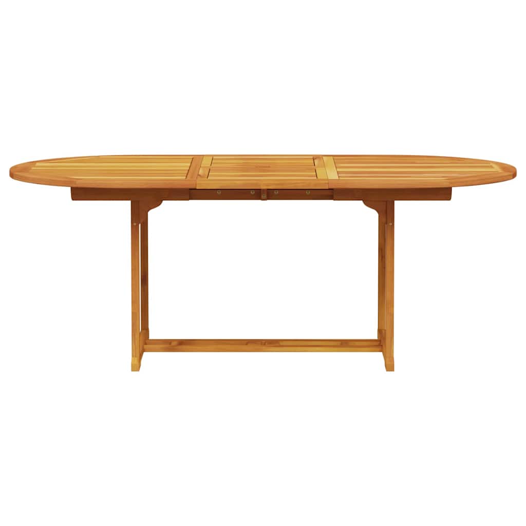 Set da Pranzo per Giardino 7 pcs Marrone | homemem39