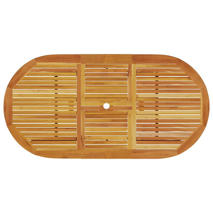 Set da Pranzo per Giardino 7 pz Marrone | homemem39