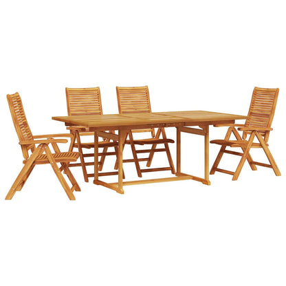 Set da Pranzo per Giardino 5 pcs Marrone | homemem39