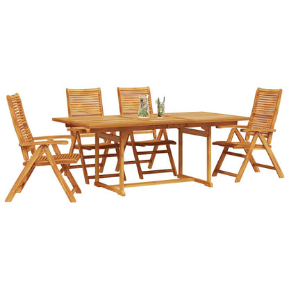 Set da Pranzo per Giardino 5 pcs Marrone | homemem39
