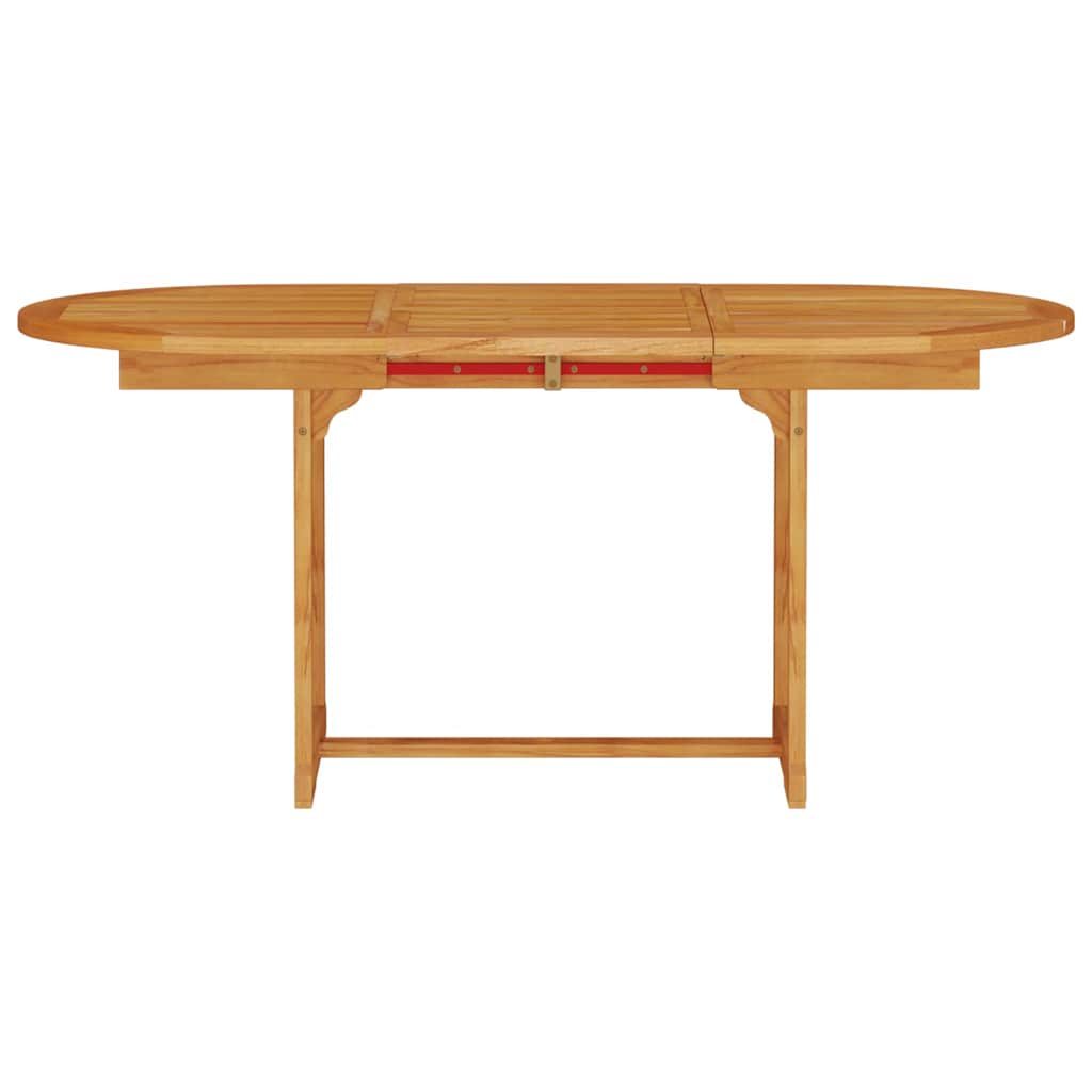 Set da Pranzo per Giardino 5 pcs Marrone