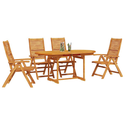 Set da Pranzo per Giardino 5 pcs Marrone