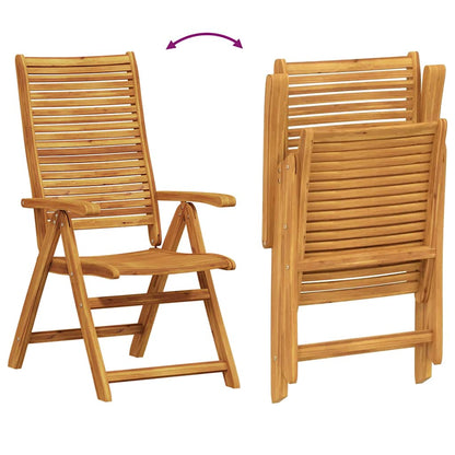 Set da Pranzo per Giardino 7 pcs Marrone