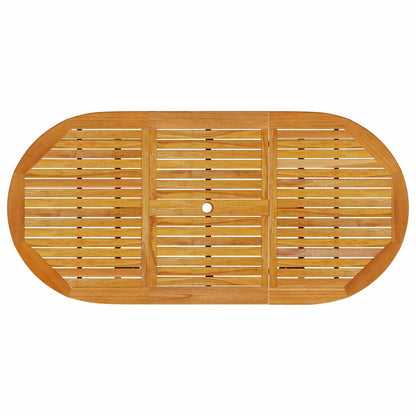 Set da Pranzo per Giardino 7 pcs Marrone | homemem39