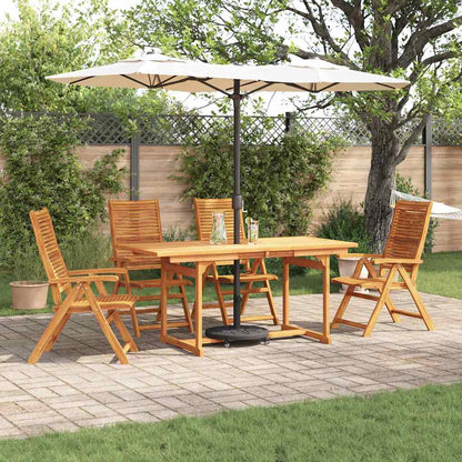 Set da Pranzo per Giardino 5 pcs Marrone | homemem39