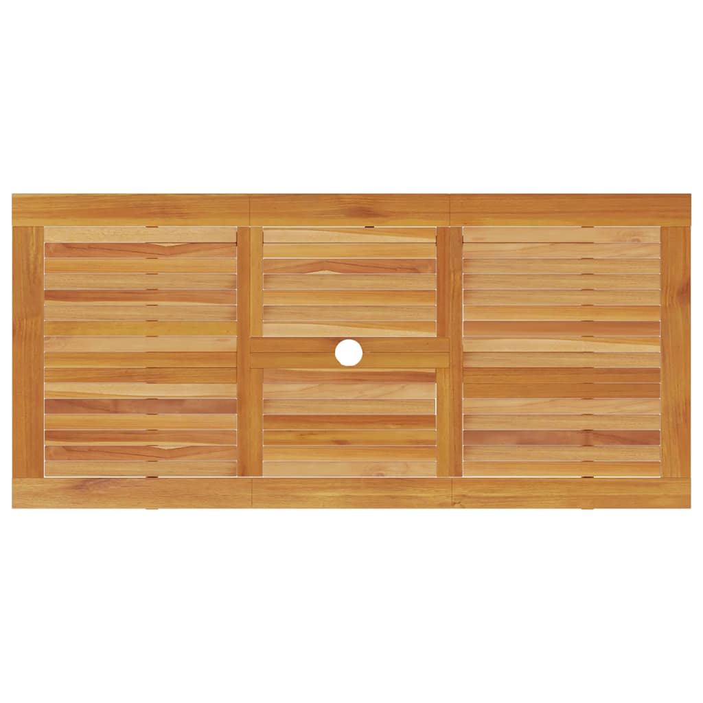 Set da Pranzo per Giardino 5 pz Marrone | homemem39
