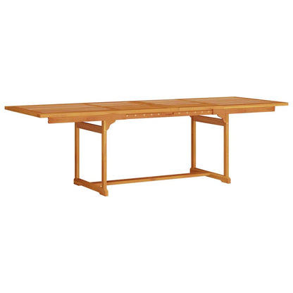 Set da Pranzo per Giardino 7 pcs Marrone