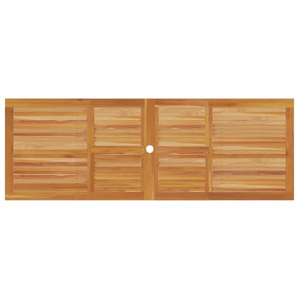Set da Pranzo per Giardino 7 pcs Marrone | homemem39