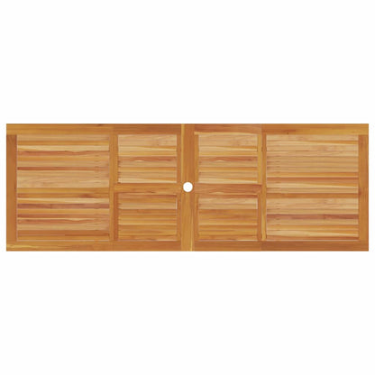Set da Pranzo per Giardino 9 pcs Marrone | homemem39