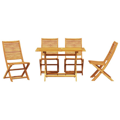 Set da Pranzo per Giardino 5 pcs Marrone | homemem39