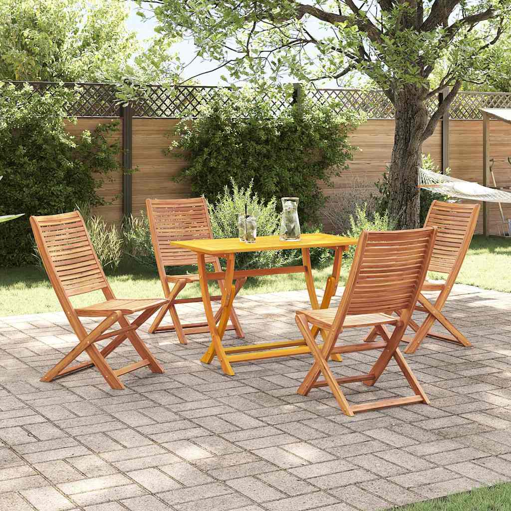 Set da Pranzo per Giardino 5 pcs Marrone