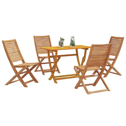 Set da Pranzo per Giardino 5 pcs Marrone