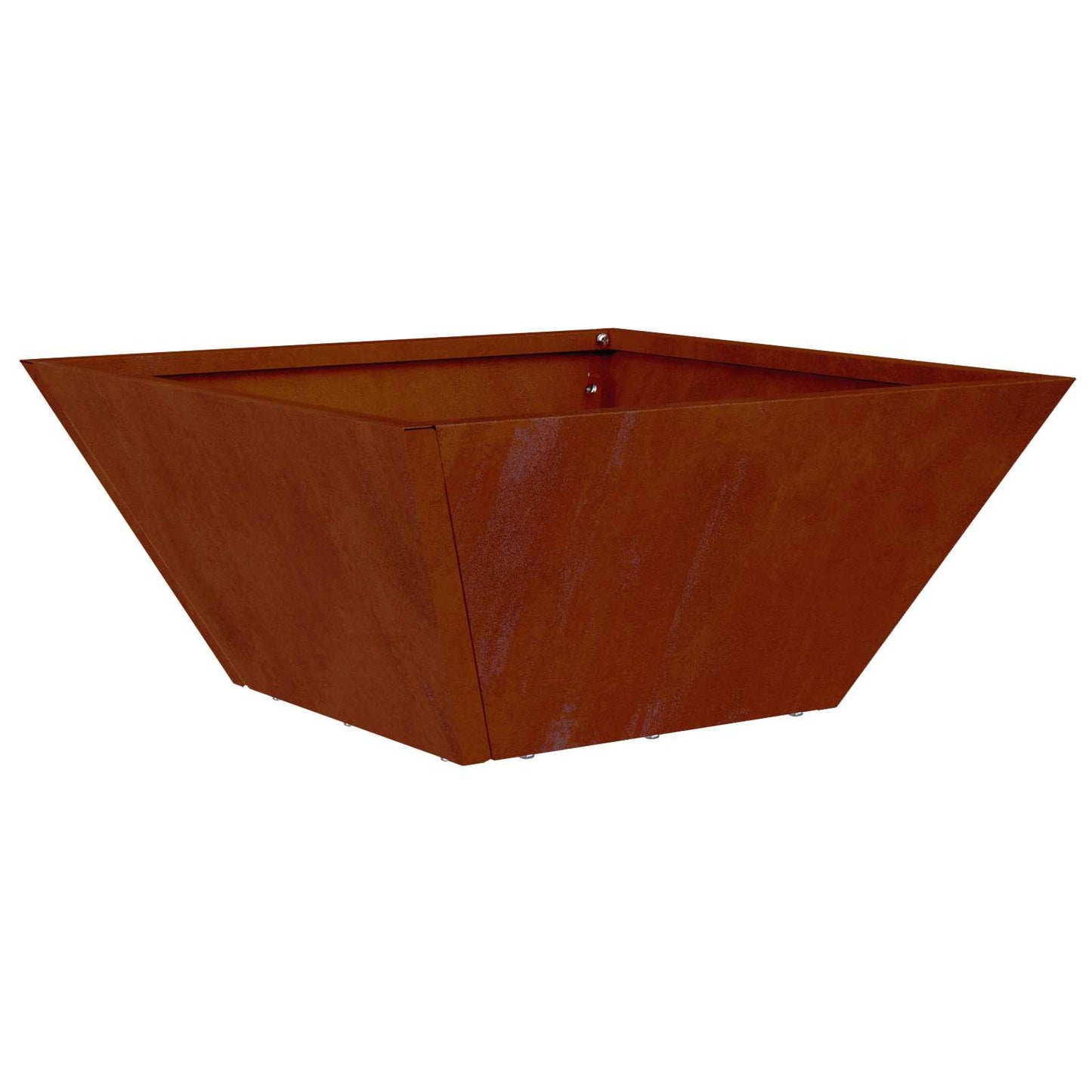 Vaso da giardino Ruggine 35 x 35 x 15 cm | homemem39