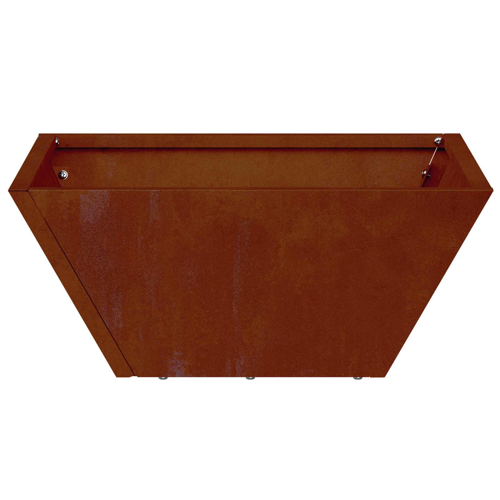 Vaso da giardino Ruggine 35 x 35 x 15 cm | homemem39
