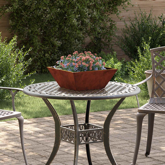 Vaso da giardino Ruggine 40 x 40 x 15 cm | homemem39