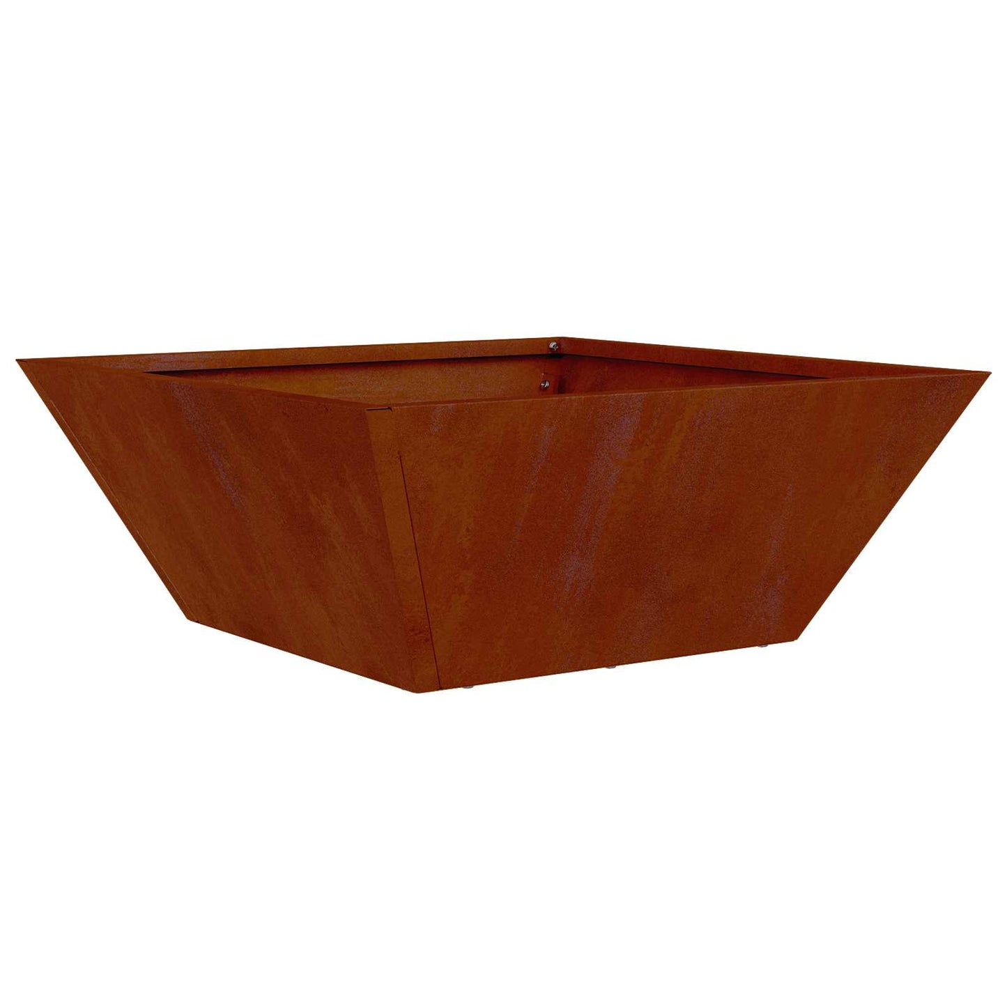 Vaso da giardino Ruggine 40 x 40 x 15 cm | homemem39