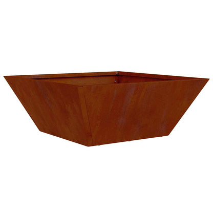 Vaso da giardino Ruggine 40 x 40 x 15 cm | homemem39
