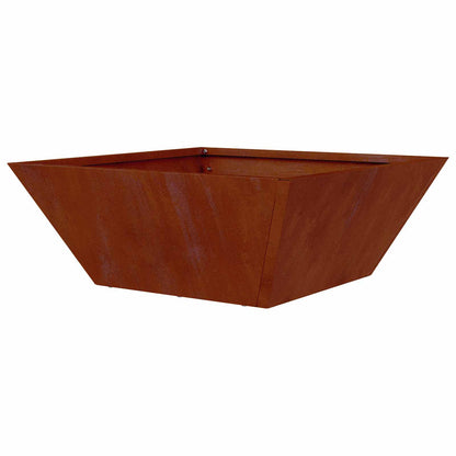 Vaso da giardino Ruggine 40 x 40 x 15 cm | homemem39