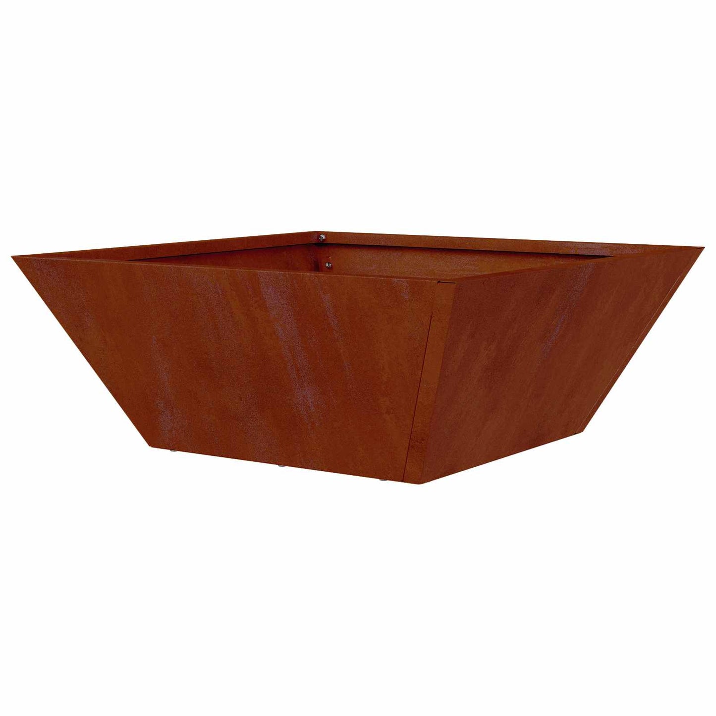 Vaso da giardino 5 pcs Ruggine 40 x 40 x 15 cm | homemem39
