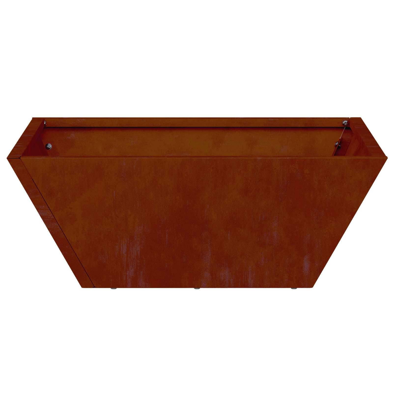 Vaso da giardino 5 pcs Ruggine 40 x 40 x 15 cm | homemem39