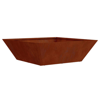 Vaso da giardino Ruggine 50 x 50 x 15 cm | homemem39