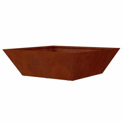Vaso da giardino 5 pcs Ruggine 50 x 50 x 15 cm | homemem39