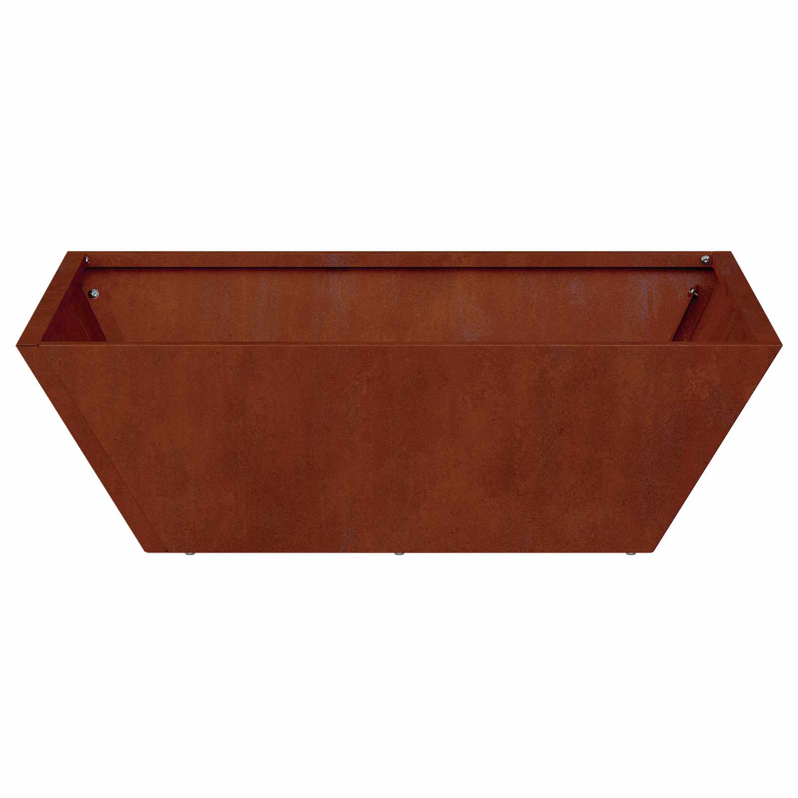 Vaso da giardino 5 pcs Ruggine 50 x 50 x 15 cm | homemem39